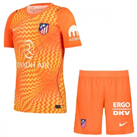 Atlético Madrid Brankářské oranžový 2026-27 - Dětské Fotbalové Dresy (S/S) Atlético Madrid Brankářské oranžový 2026-27 - Dětské Fotbalové Dresy (S/S)