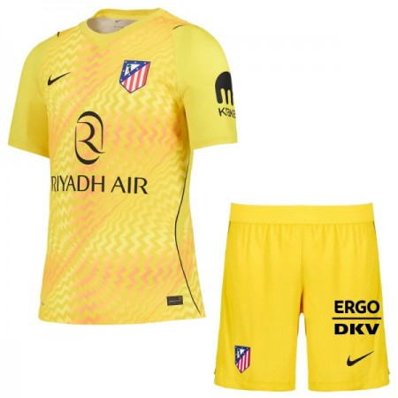 Atlético Madrid Brankářské Žlutá 2026-27 - Dětské Fotbalové Dresy (S/S) Atlético Madrid Brankářské Žlutá 2026-27 - Dětské Fotbalové Dresy (S/S)