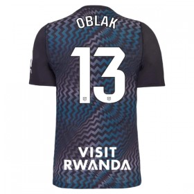 Atlético Madrid Oblak 13 Brankářské Černá 2026-27 - Fotbalové Dresy (S/S)