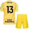 Atlético Madrid Oblak 13 Brankářské Žlutá 2026-27 - Dětské Fotbalové Dresy (S/S) Atlético Madrid Oblak 13 Brankářské Žlutá 2026-27 - Dětské Fotbalové Dresy (S/S)