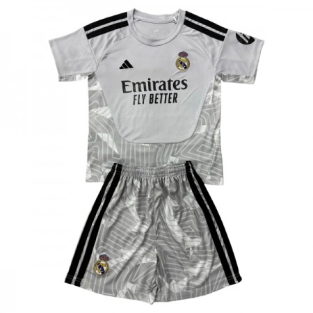 Real Madrid Brankářské Šedá 2026-27 - Dětské Fotbalové Dresy (S/S) Real Madrid Brankářské Šedá 2026-27 - Dětské Fotbalové Dresy (S/S)