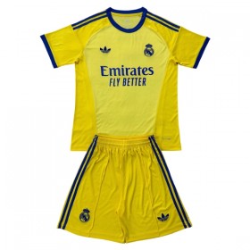 Real Madrid Brankářské Žlutá 2026-27 - Dětské Fotbalové Dresy (S/S)
