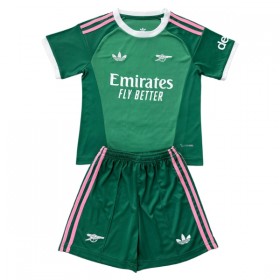 Arsenal Brankářské Zelená 2026-27 - Dětské Fotbalové Dresy (S/S)