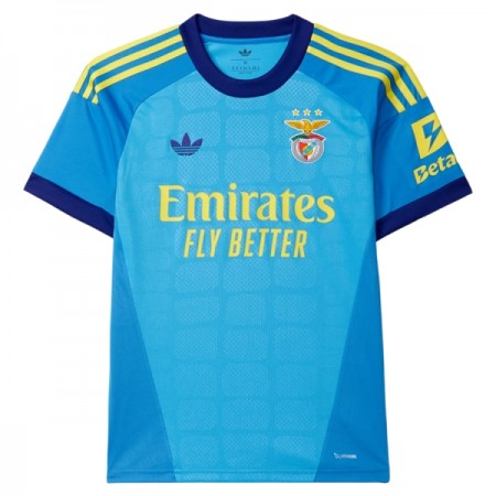 Benfica Lisabon Brankářské Modrá 2026-27 - Fotbalové Dresy (S/S) Benfica Lisabon Brankářské Modrá 2026-27 - Fotbalové Dresy (S/S)