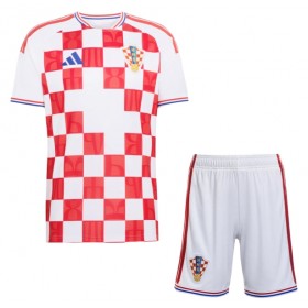 Chorvatsko Domácí 2026-27 - Dětské Fotbalové Dresy (S/S)