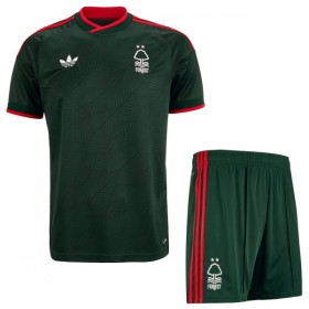 Nottingham Forest Venkovní 2026-27 - Dětské Fotbalové Dresy (S/S)
