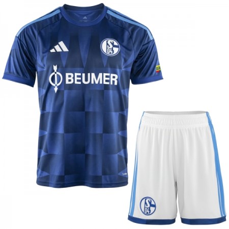 Schalke 04 Domácí 2026-27 - Dětské Fotbalové Dresy (S/S)