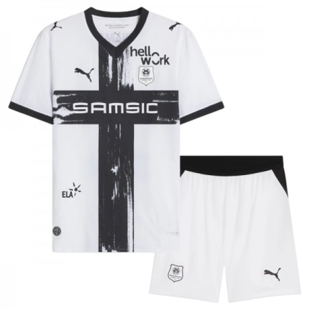 Stade Rennais Venkovní 2026-27 - Dětské Fotbalové Dresy (S/S) Stade Rennais Venkovní 2026-27 - Dětské Fotbalové Dresy (S/S)