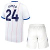 Chelsea James 24 Alternativní 2026-27 - Dětské Fotbalové Dresy (S/S) Chelsea James 24 Alternativní 2026-27 - Dětské Fotbalové Dresy (S/S)