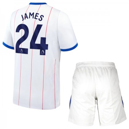 Chelsea James 24 Alternativní 2026-27 - Dětské Fotbalové Dresy (S/S) Chelsea James 24 Alternativní 2026-27 - Dětské Fotbalové Dresy (S/S)