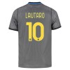 Inter Milán Lautaro 10 Alternativní 2026-27 - Fotbalové Dresy (S/S) Inter Milán Lautaro 10 Alternativní 2026-27 - Fotbalové Dresy (S/S)
