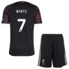 Liverpool Wirtz 7 Alternativní 2026-27 - Dětské Fotbalové Dresy (S/S)