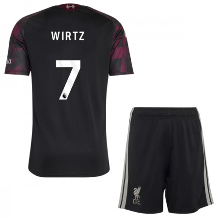 Liverpool Wirtz 7 Alternativní 2026-27 - Dětské Fotbalové Dresy (S/S)