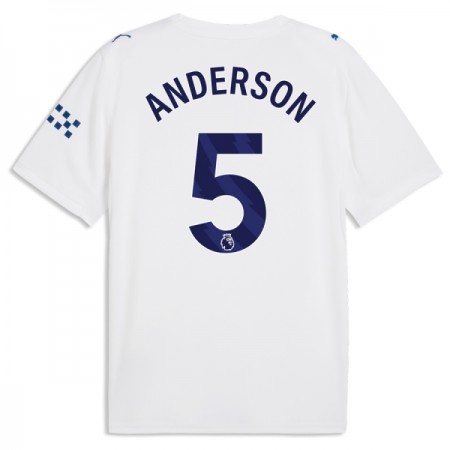 Manchester City Anderson 5 Alternativní 2026-27 - Fotbalové Dresy (S/S) Manchester City Anderson 5 Alternativní 2026-27 - Fotbalové Dresy (S/S)