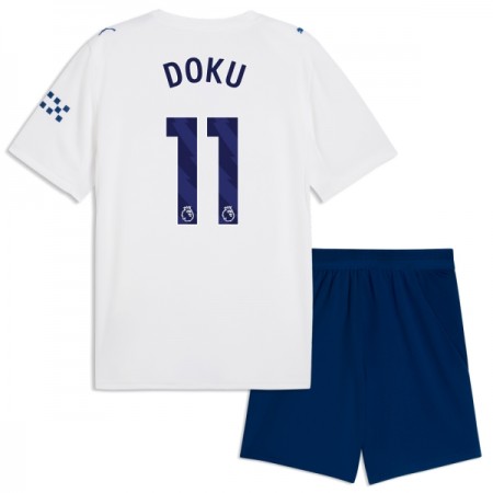 Manchester City Doku 11 Alternativní 2026-27 - Dětské Fotbalové Dresy (S/S)