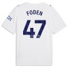 Manchester City Foden 47 Alternativní 2026-27 - Fotbalové Dresy (S/S)