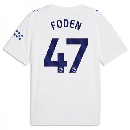 Manchester City Foden 47 Alternativní 2026-27 - Fotbalové Dresy (S/S)