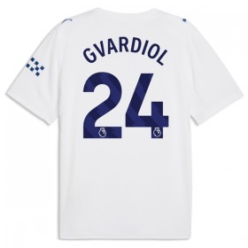 Manchester City Gvardiol 24 Alternativní 2026-27 - Fotbalové Dresy (S/S)