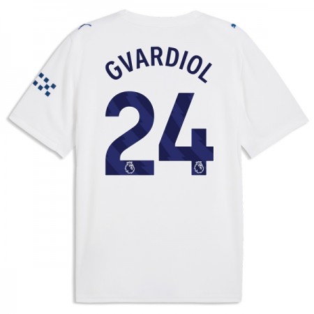 Manchester City Gvardiol 24 Alternativní 2026-27 - Fotbalové Dresy (S/S)