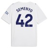 Manchester City Semenyo 42 Alternativní 2026-27 - Fotbalové Dresy (S/S)