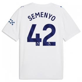 Manchester City Semenyo 42 Alternativní 2026-27 - Fotbalové Dresy (S/S)