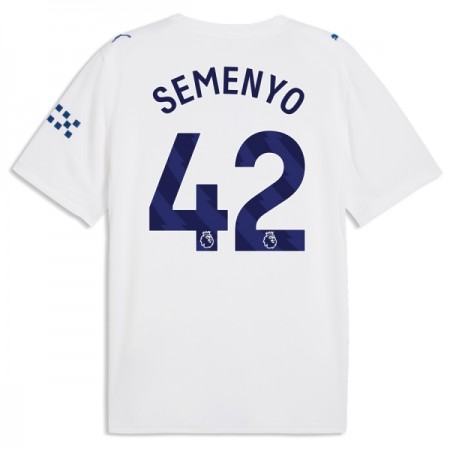 Manchester City Semenyo 42 Alternativní 2026-27 - Fotbalové Dresy (S/S)