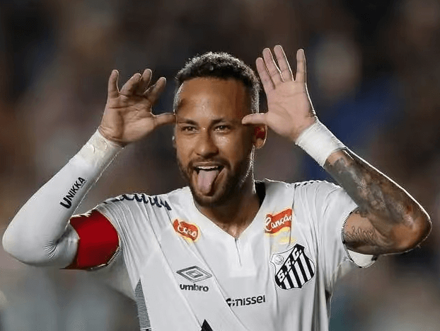 Neymar se vrátil do Santosu a zářil, 1 gól a 2 asistence pomohly týmu k vítězství